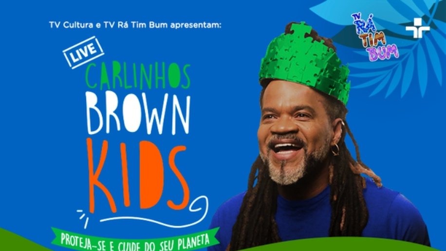 Carlinhos Brown participa da Semana da Criança na TV Cultura