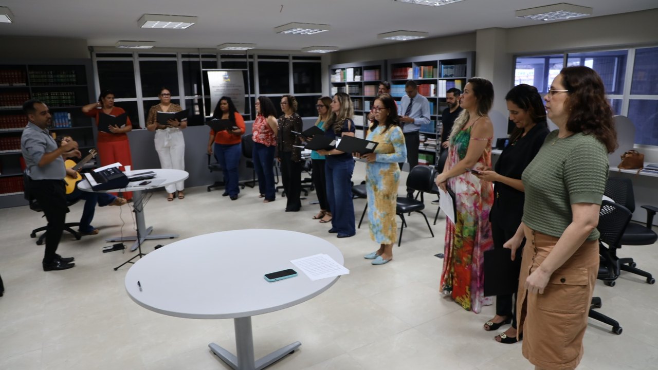 Marco: Ministério Público de Alagoas tem, oficialmente, o seu primeiro coro: o “Cantus Legis”