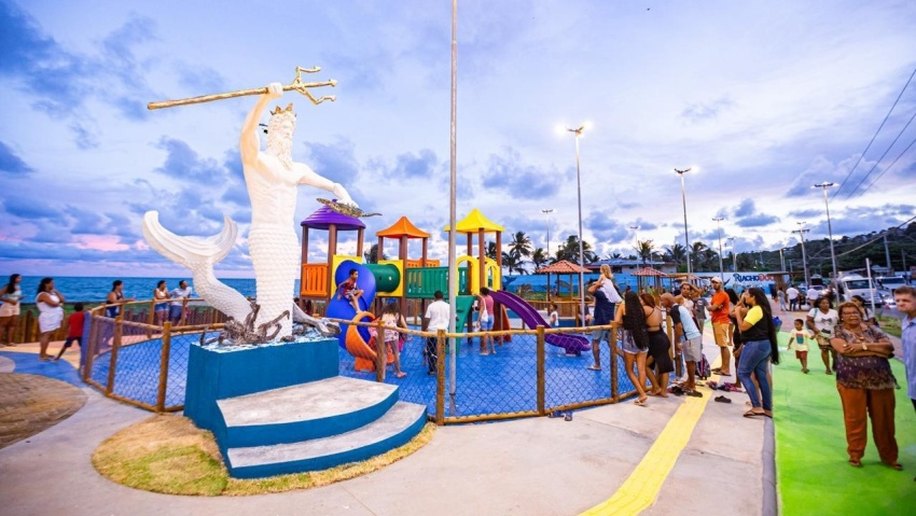 JHC entrega Parque Linear de Riacho Doce e leva lazer e esporte ao Litoral Norte de Maceió