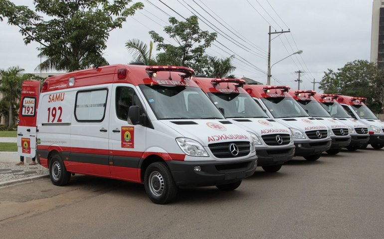 Governo entrega mais dez novas ambulâncias para o Samu nesta sexta (24)