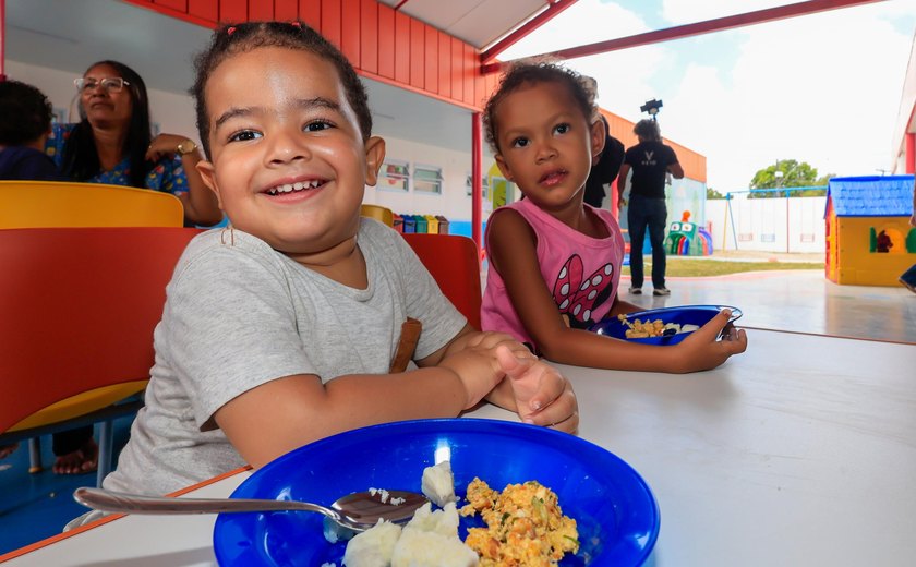 Alagoas é o estado com menor índice de desnutrição infantil do Nordeste e o 9º do Brasil