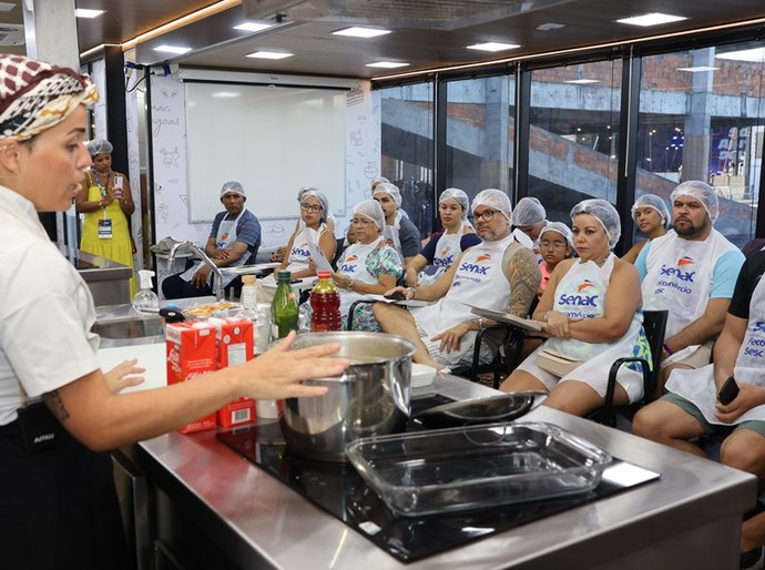 ArtNor: Senac Alagoas leva oficinas gastronômicas ao maior evento de artesanato autoral do estado