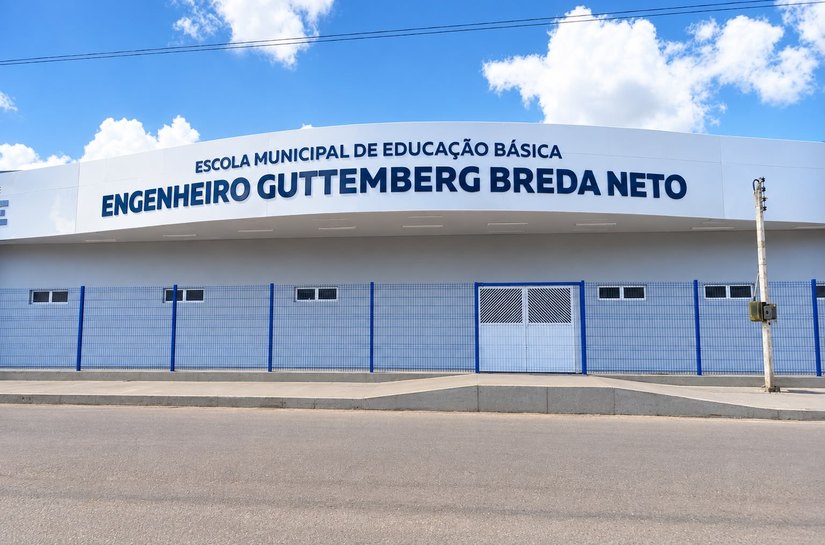 Prefeito Marcelo Beltrão inaugura Escola Guttemberg Breda Neto na terça, 15
