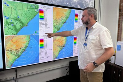 Alerta de chuva intensa tem como alvo 33 municípios de Alagoas