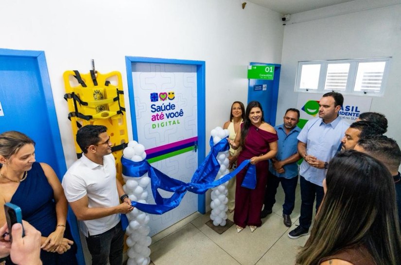 Governo de Alagoas inaugura em Novo Lino a 62ª sala do Programa Saúde Até Você Digital