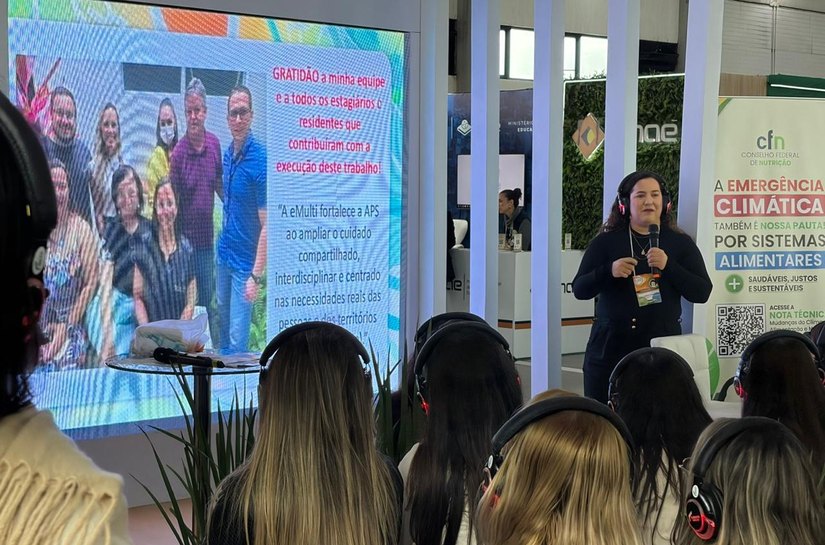Maceió apresenta experiência exitosa sobre impacto de ações nutricionais na saúde de escolares em congresso