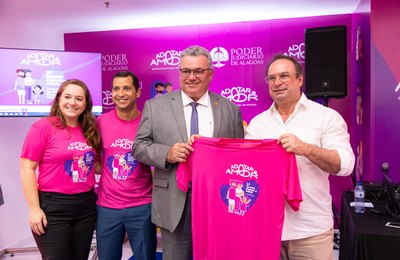 Corregedor-geral do TJ/AL enaltece gestão de Luciano durante encontro de adoção