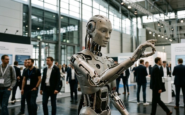Robôs humanoides: estrelas da Hannover Messe, eles inauguram a era da IA física