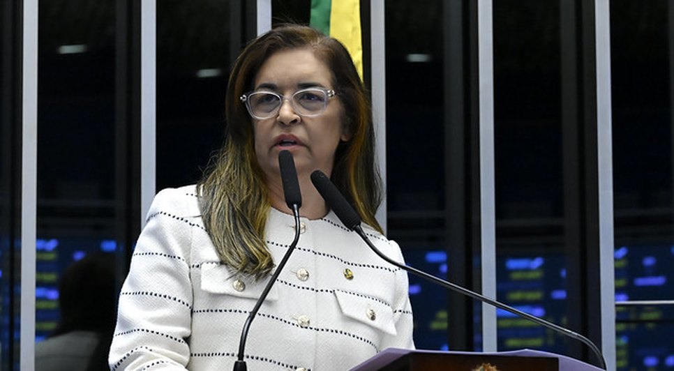 Senadora Eudócia. / Foto: Carlos Moura/Agência Senado.