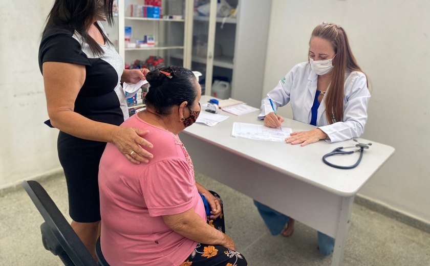 Saúde de Branquinha intensifica ações preventivas com a realização de exames no fim de semana