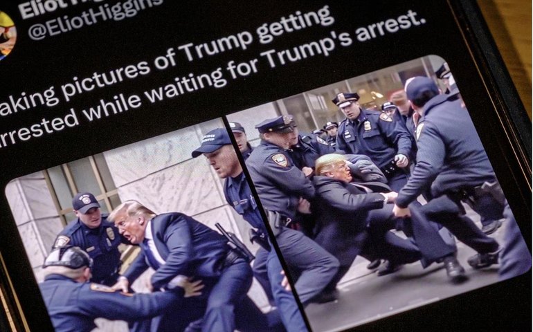 Imagens produzidas por IA são novo desafio em fake news