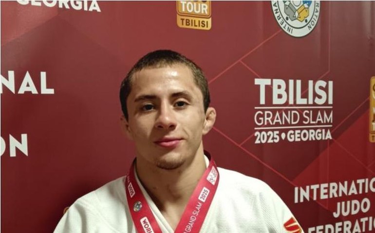 Judô: Michel Augusto garante prata no 1º dia do Grand Slam de Tbilisi