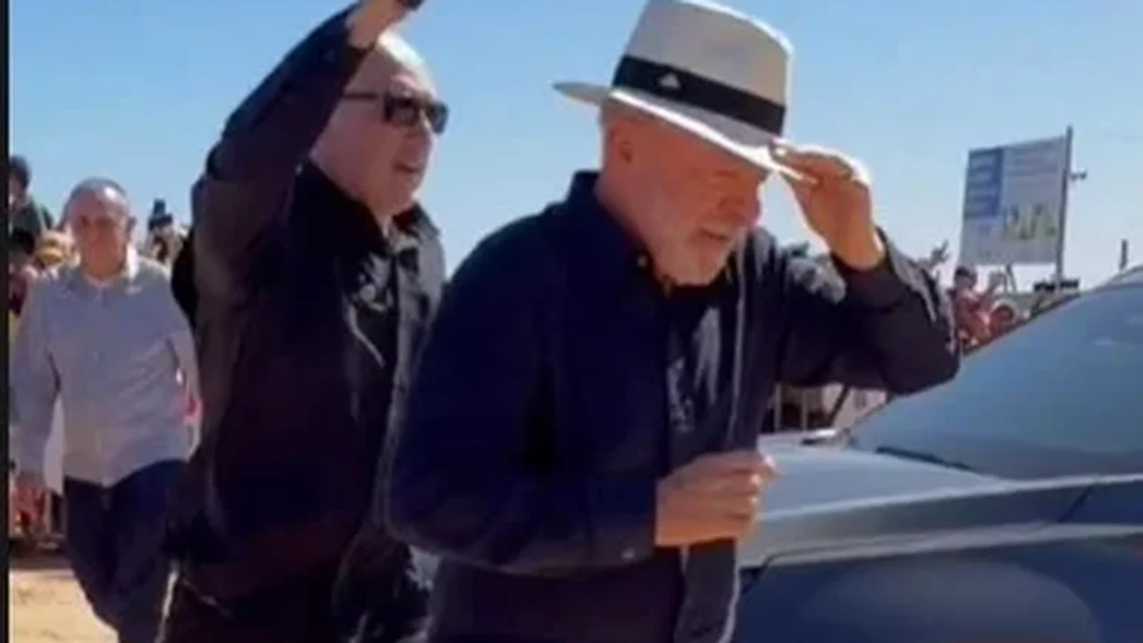 Vídeo mostra Lula sendo recebido com abraços e gritos de carinho no Ceará