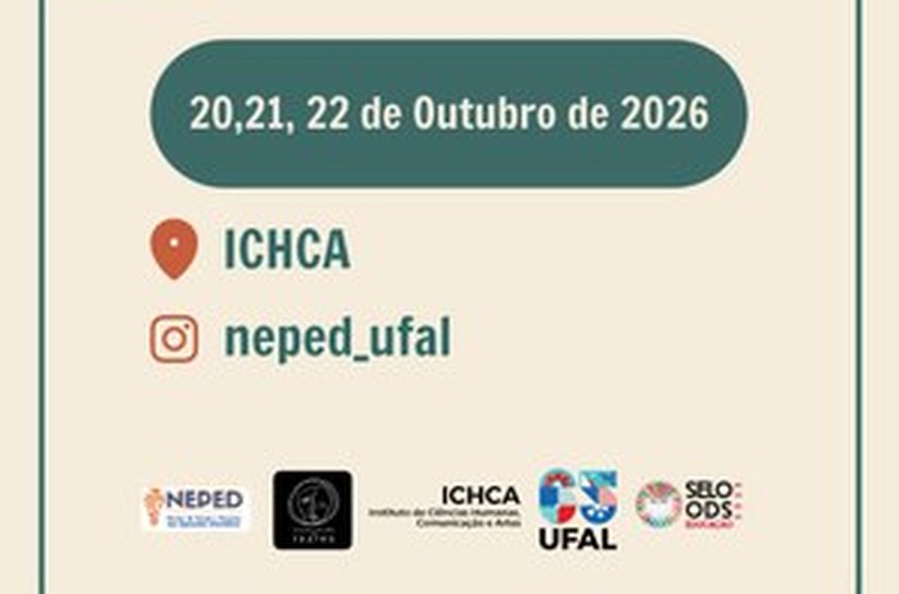 Seminário gratuito reúne produção científica e apresentações artísticas na Ufal