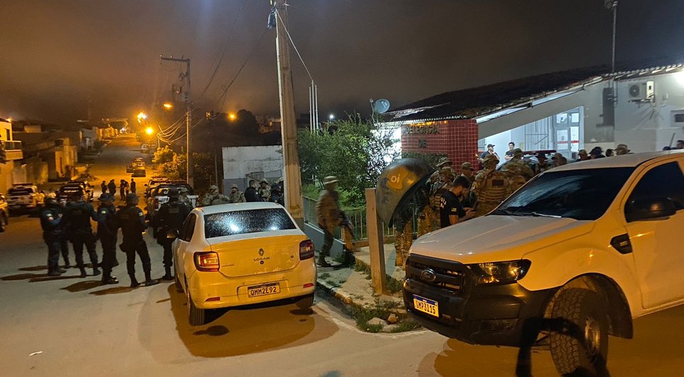 Dois homens morrem durante operação contra tráfico de drogas em Porto da Folha / Foto: Foto: SSP/SE