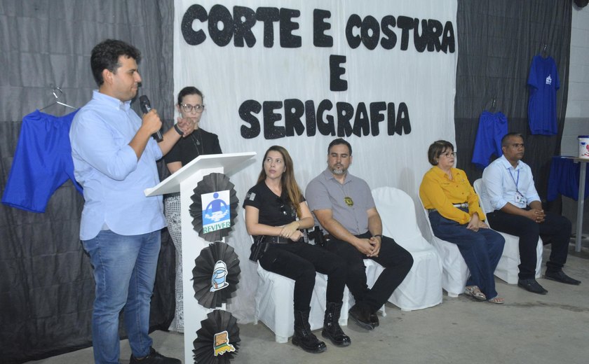  Entrega de fábricas em presídio gera trabalho, renda e remição de pena 