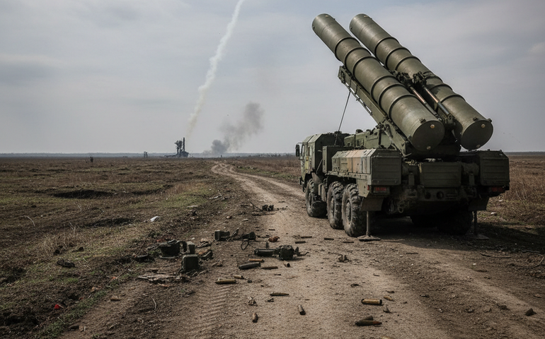 Sistema de mísseis russo Buk-M3 intercepta projéteis Himars e bombas guiadas no sul da RPD