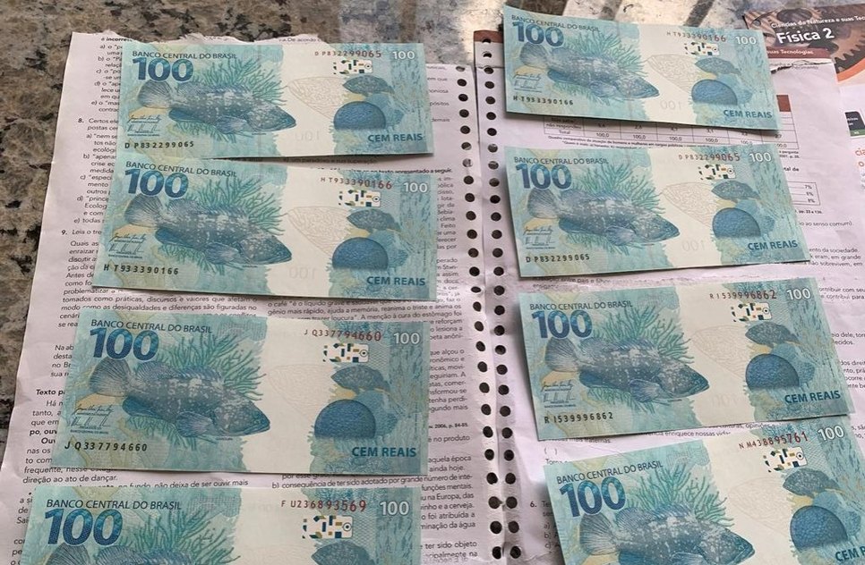 Mulher é presa com cédulas falsas no valor de R$ 2 mil em Sergipe