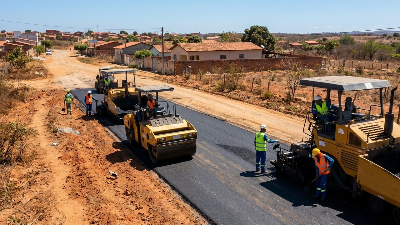 Taquarana homologa R$ 2,14 milhões para pavimentação urbana e rural