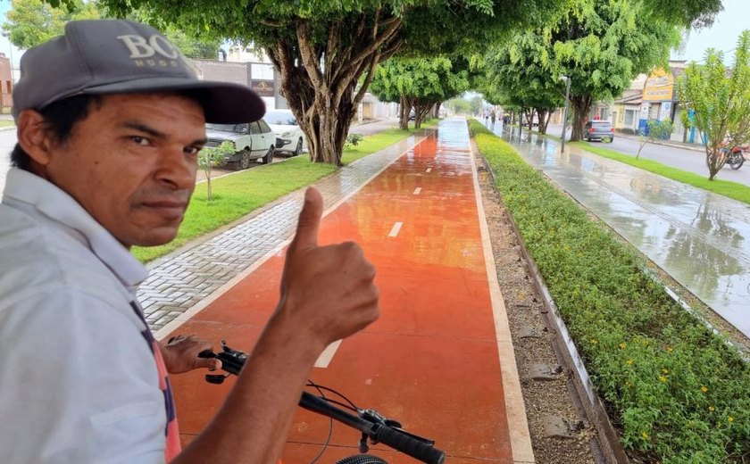 Ciclovia do Trabalhador﻿﻿ devolve a autoestima ao povo arapiraquense