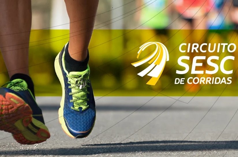 Inscrições para o Circuito Sesc de Corridas começam no dia 1º de outubro