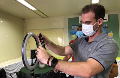 Olavo Neto inaugura a primeira Sala Multimídia das escolas municipais de Murici