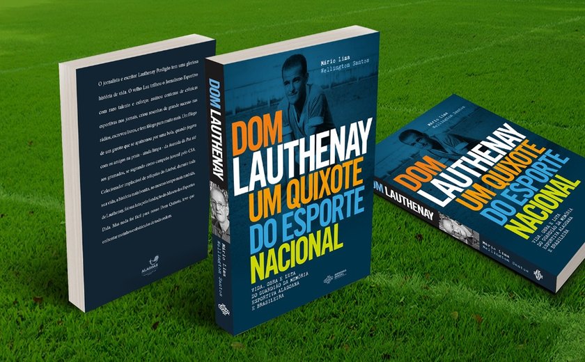 Livro Dom Lauthenay, um Quixote do Esporte Nacional será lançado na quinta-feira (7), no Arquivo Público, durante evento, em Jaraguá