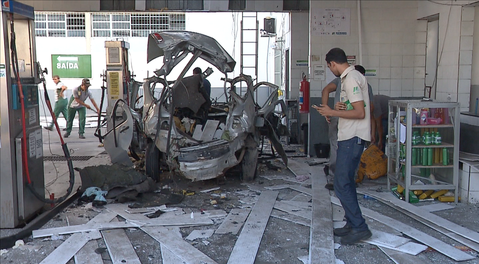 posto explosão / Foto: tv atalaia