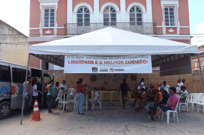 Pacientes do CAPS Penedo comemoram Luta Antimanicomial