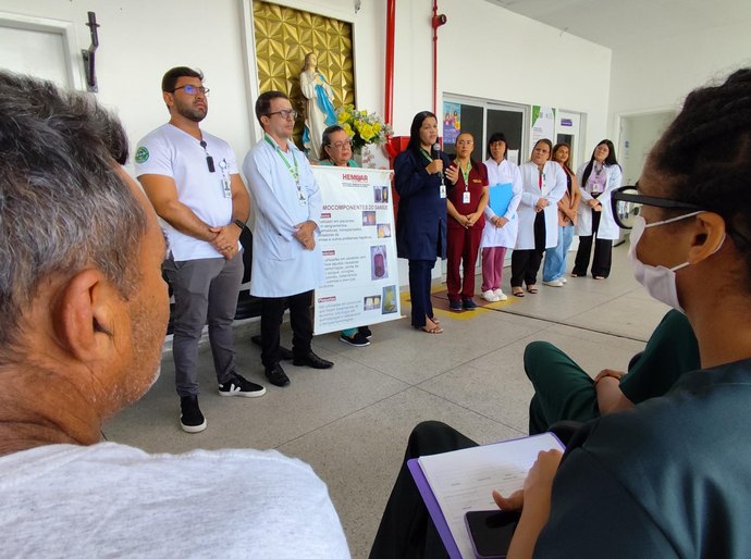 Hospital do Agreste realiza edição especial do projeto Sala de Espera com alertas sobre feriadão prolongado