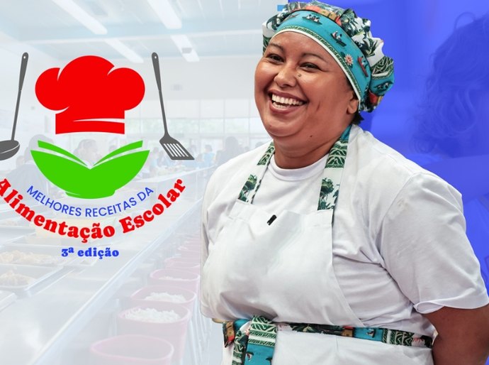 Concurso Melhores Receitas da Alimentação Escolar tem inscrições abertas até 27 de março