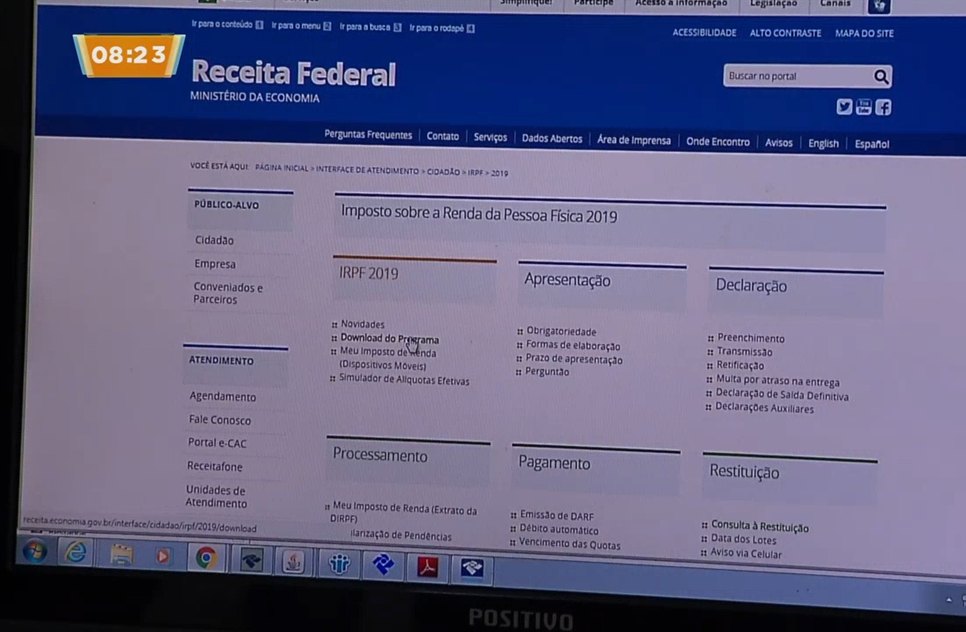 Imposto de Renda programa