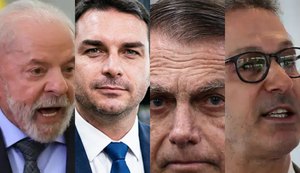 Lula, Fávio, Jair e Zema. Fonte: Internet
