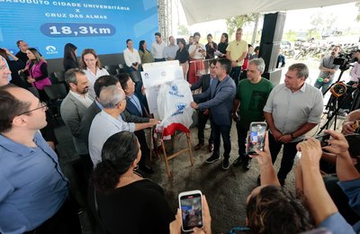 Governo de Alagoas e Algás inauguram 18 km de gasodutos entre a Cidade Universitária e Cruz das Almas