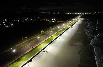 Ilumina restabelece iluminação pública em trecho da Avenida Assis Chateaubriand