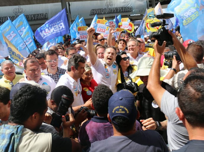 Renan diz que presença de Luciano representa mais investimentos no interior