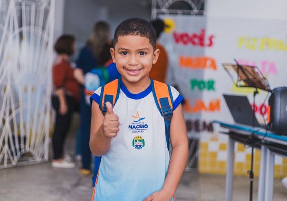 Pré-matrícula online para a Rede Municipal de Ensino de Maceió começa dia 13 de janeiro