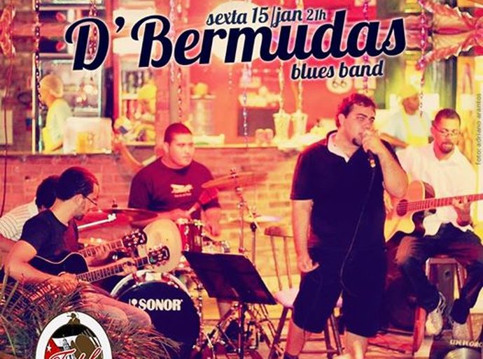 Do blues ao rockabilly: sexta animada no Fidel Cozinha Boêmia com a banda D’Bermudas