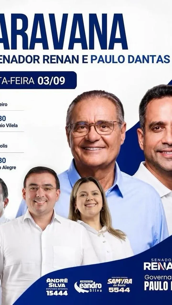Senador Renan participa de caravana pelo Agreste na quinta (3) e reforça compromisso com a região