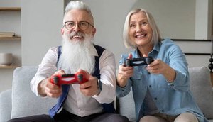 idosos-videogame-24112023174623565 / Foto: Foto: Freepik/ Ilustrativa