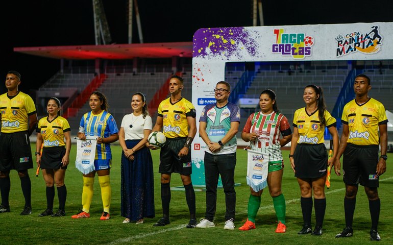 Dois jogos movimentaram a rodada de abertura da Copa Rainha Marta e Taça das Grotas