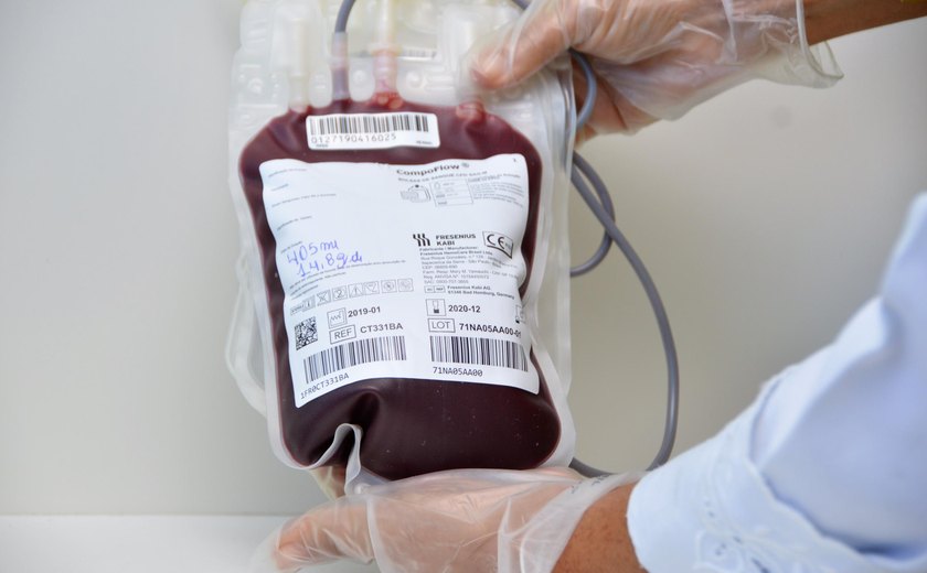 Hemoal promove coleta externa de sangue em Maceió nesta terça-feira (5)