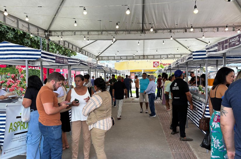 Cooperativas alagoanas marcam presença na segunda etapa do Circuito Regional de Feiras da Agricultura Familiar e Economia Solidária