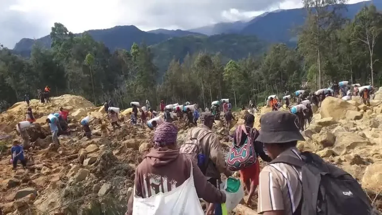 ONU considera 'pouco provável' encontrar sobreviventes após enorme deslizamento de terra em Papua-Nova Guiné
