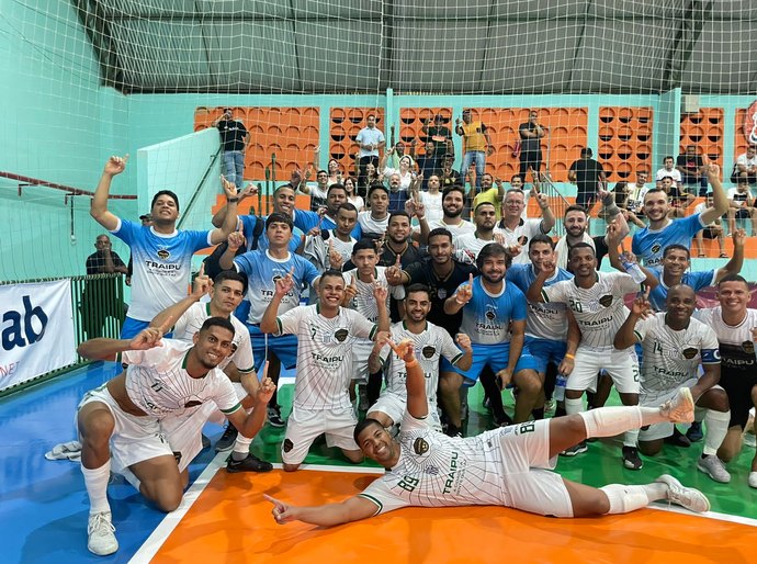 Em conquista inédita para o futsal alagoano, Esporte Clube Traipu garante vaga na 1ª divisão da Taça de Futsal