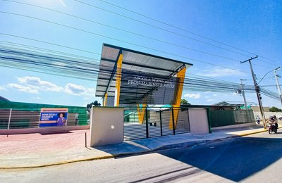Palmeira: Escola Marinete Neves passa por últimos ajustes antes da inauguração na segunda, 6