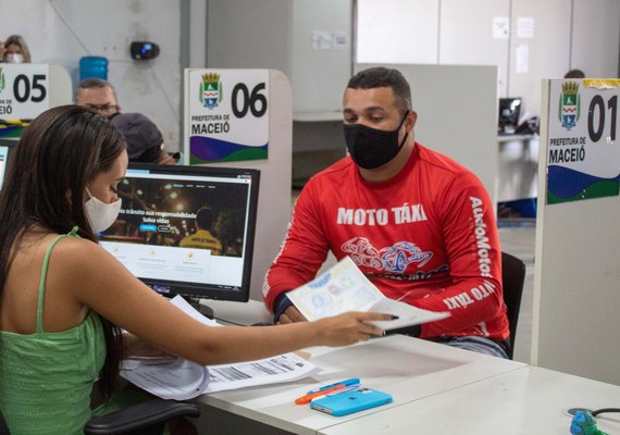 SMTT prorroga prazo de cadastro para os mototaxistas de Maceió