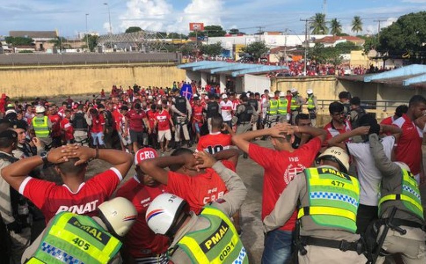 Polícia Militar define esquema de segurança para o clássico entre CRB e CSA