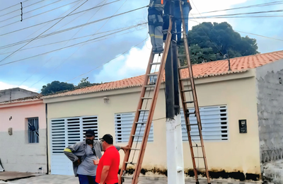 Município de Pão de Açúcar moderniza iluminação pública com lâmpadas de LED