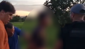 Captura de homicida. / Foto: reprodução 